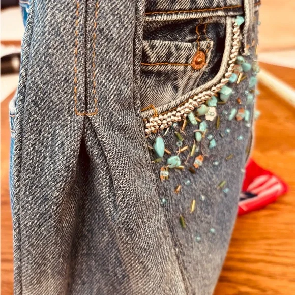 Levi’s    Handcrafted  Upcycled Denim - Picture 5 of 9